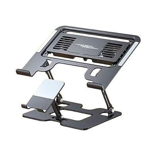 Laptop mobile phone two-in-one cooling bracket with fan mute game book heightening air-cooled cooling bracket